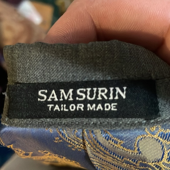 Sam Surin suit jacket tailor made size 46 custom - Picture 13 of 14